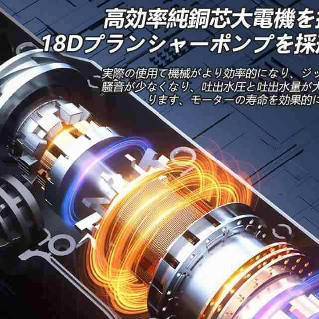 高圧洗浄機 コードレス 充電式 マキタバッテリー対応 大容量バッテリー 収納ケース付き ポータブル 洗車 ガン 自吸式 強力噴射 軽量 小型 家庭用 202549 高圧洗浄機 コードレス 充電式 マキタバッテリー対応 大容量バッテリー 収納ケース付き ポータブル 洗車 ガン 自吸式 強力噴射 軽量 小型 家庭用 202549