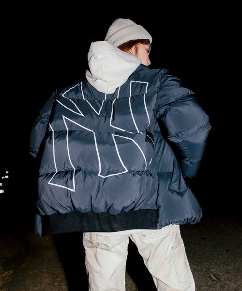 韓国大人気UnisexMEGA LOGO DUCK DOWN JACKET_ [5色]