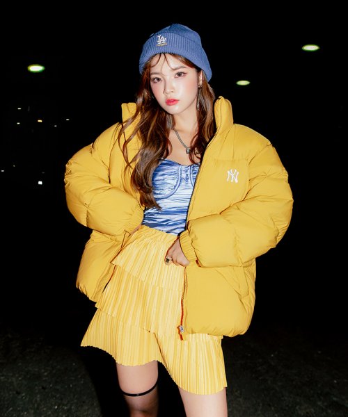 韓国大人気UnisexMEGA LOGO DUCK DOWN JACKET_ [5色]