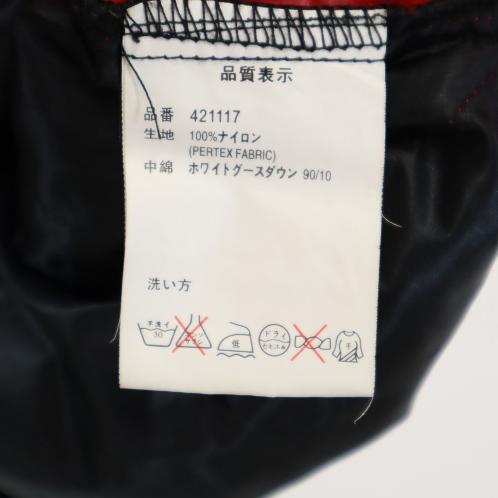 アウトドア ダウンジャケット L 赤 メンズ アウトドア ダウンジャケット L 赤 メンズ