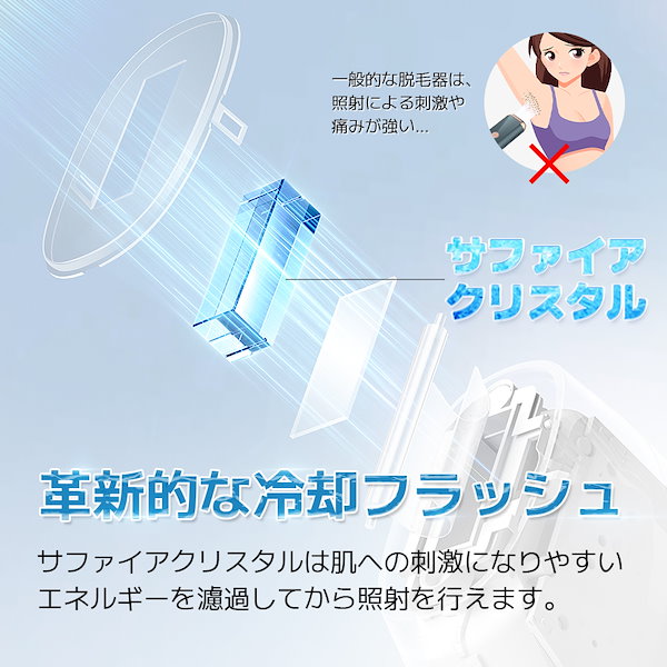 サーリシ 脱毛器 sarlisi 脱毛 サファイア冷却機能 Sarlisi 脱毛器 サファイア冷却機能 光美容器 vio対応 サーリシ
