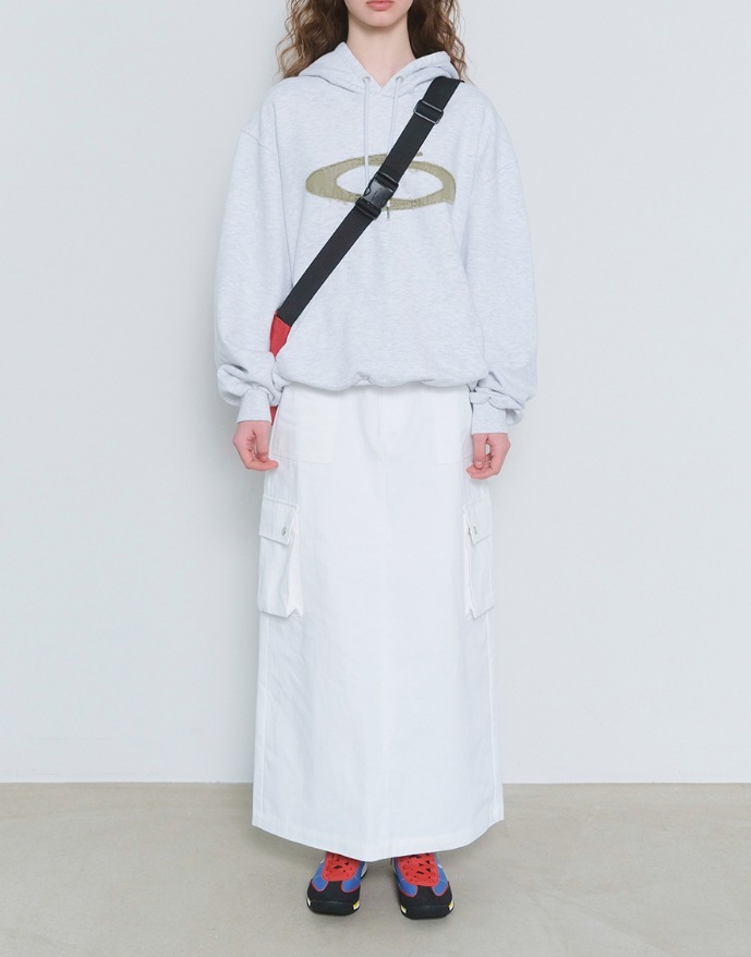 APPLIQUE LOGO HOODIE (2 COLORS) APPLIQUE LOGO HOODIE (2 COLORS)