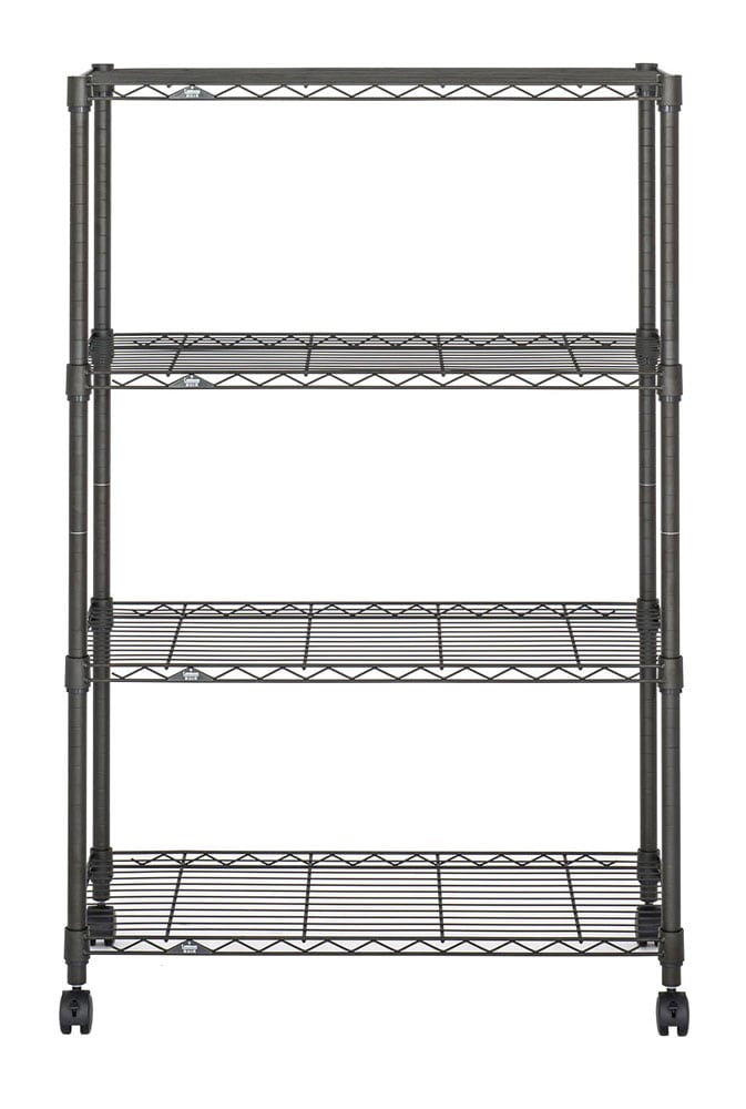 ルミナス NO8012-4 ルミナスノワール 4段ラック 幅81×奥行41×高さ125.5cm NO80124 ルミナス NO8012-4 ルミナスノワール 4段ラック 幅81×奥行41×高さ125.5cm NO80124