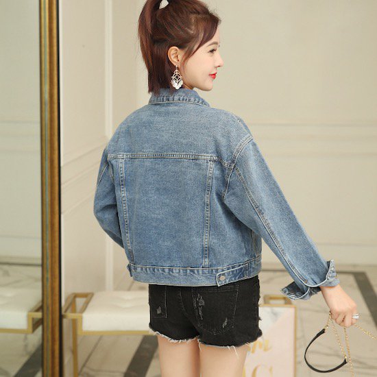 デニムジャケット レディース ルーズ ミニ丈 ショートジャケット ジャンパー Gジャン 長袖 カジュアル 韓流 ライトアウター デニムジャケット レディース ルーズ ミニ丈 ショートジャケット デニムジャケット レディース ルーズ ミニ丈 ショートジャケット ジャンパー Gジャン 長袖 カジュアル 韓流 ライトアウター デニムジャケット レディース ルーズ ミニ丈 ショートジャケット