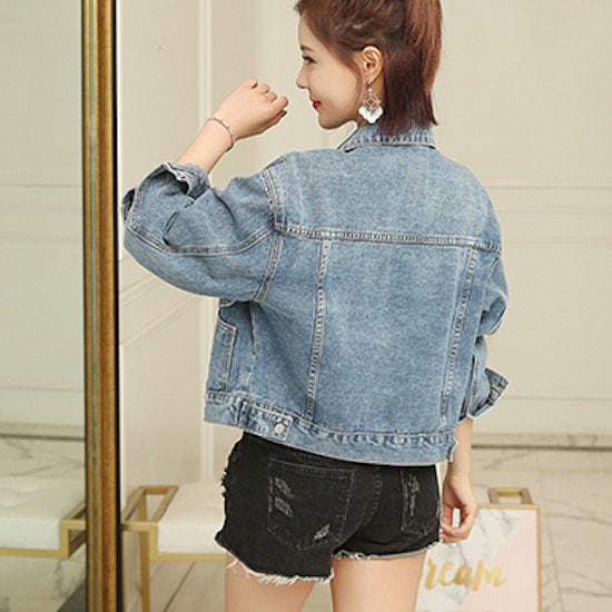 デニムジャケット レディース ルーズ ミニ丈 ショートジャケット ジャンパー Gジャン 長袖 カジュアル 韓流 ライトアウター デニムジャケット レディース ルーズ ミニ丈 ショートジャケット デニムジャケット レディース ルーズ ミニ丈 ショートジャケット ジャンパー Gジャン 長袖 カジュアル 韓流 ライトアウター デニムジャケット レディース ルーズ ミニ丈 ショートジャケット