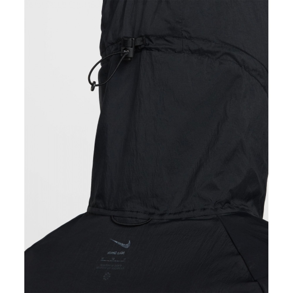 ナイキ ストライド リペル UV ランニングジャケット M - ブラック / HV4549-010