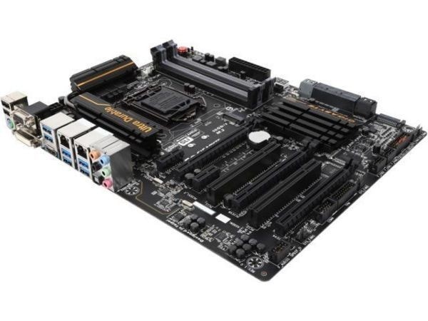 GIGABYTE Z97X-UD5H R.1.1 Service Care Intel Z97 HDMI SATA 6Gb/s LGA1150 Motherboard GIGABYTE Z97X-UD5H R.1.1 Service Care Intel Z97 HDMI SATA 6Gb/s LGA1150 Motherboard