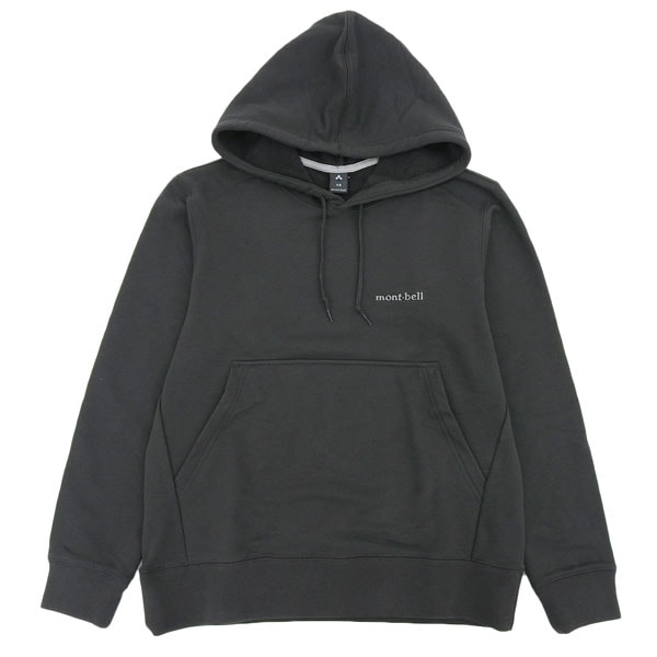 モンベル パーカー フーディ メンズ レディース コットン カンガルーポケット UVカット S ダークグレー COTTON HOODIE RS2104648DGY mont-bell