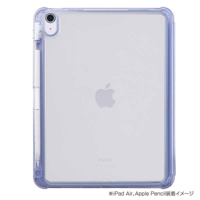 ナカバヤシ　iPadAir(M2)11インチ用 衝撃吸収ケース　TBCIPA24102PUR