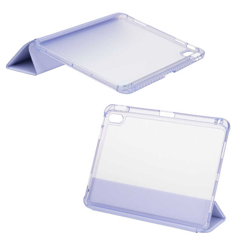 ナカバヤシ　iPadAir(M2)11インチ用 衝撃吸収ケース　TBCIPA24102PUR