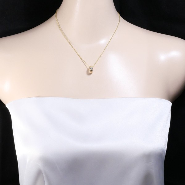 14K YG ネックレス 天然石 総重量約5.1g 約40cm ジュエリー 中古 14K YG ネックレス 天然石 総重量約5.1g 約40cm ジュエリー 中古