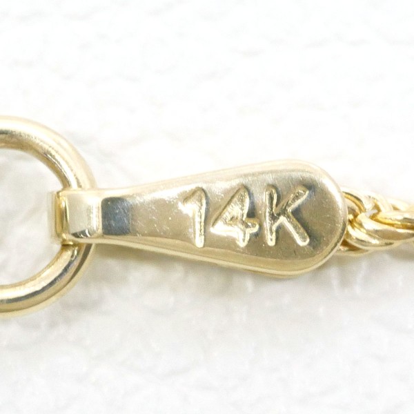 14K YG ネックレス 天然石 総重量約5.1g 約40cm ジュエリー 中古 14K YG ネックレス 天然石 総重量約5.1g 約40cm ジュエリー 中古