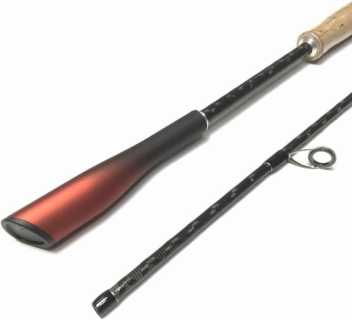 バスロッド スピニング 用 6ft 2ピース ケース付き バス釣り