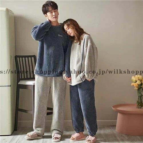 メガ割 ゼント ペアパジャマ カップル カップル お揃い プレゼント ギフト カップル ペア ウェア 可愛い カップル ペア 部屋着