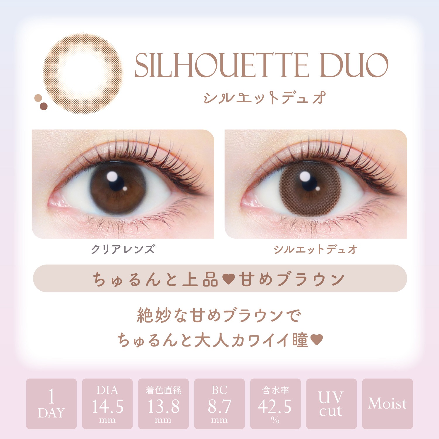 【2箱セット】カラコン ワンデー 1day 新木優子 20枚 14.5mm ワンデーカラコン カラーコンタクト カラーコンタクトレンズ 度あり 度なし