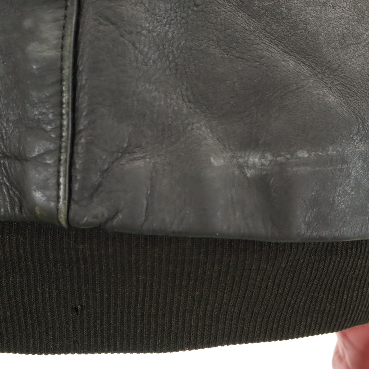 vanson Leathers バンソンレザー USA製 本革レザー ブルゾン 36 ブラック ジャケット メンズ 古着