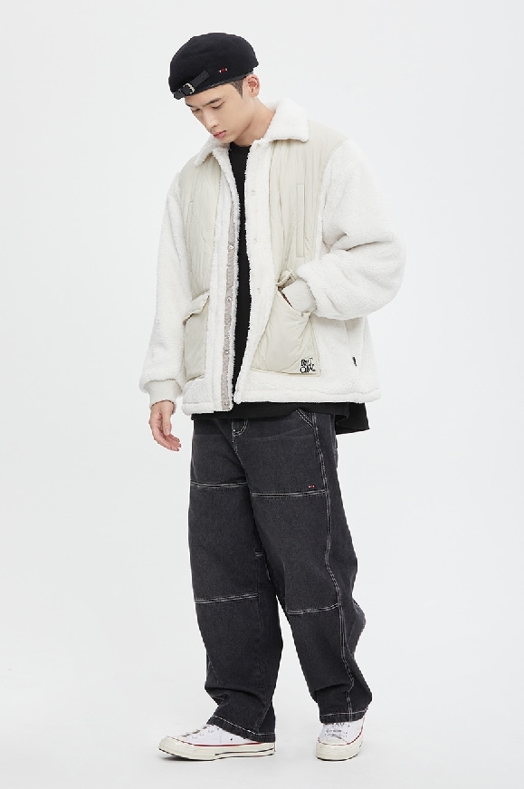 【ROMANTIC CROWN】SHOULDER QUILTING JACKET 【ROMANTIC CROWN】SHOULDER QUILTING JACKET