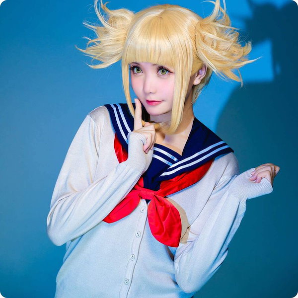 COS トガヒミコ コスプレ衣装 ウィッグ付き とがひみこ コスプレ 渡我被身子 ヒロアカ (トガヒ