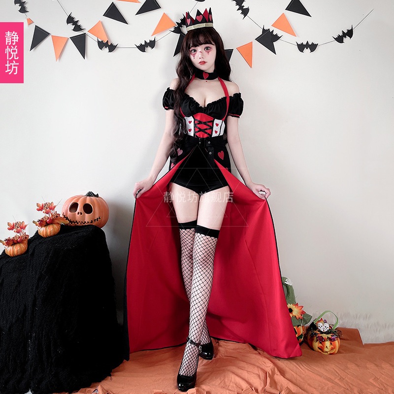ハロウィンワンダーランドハートの女王ポーカークイーンコスチュームセクシーカジノ仮装ピエロコスチューム魔女コスチューム ハロウィンワンダーランドハートの女王ポーカークイーンコスチュームセクシーカジノ仮装ピエロコスチューム魔女コスチューム
