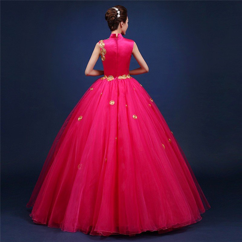 カラードレス ウェディングドレス ロング 二次会ドレス パーティードレス ロングドレス 花嫁ドレス 大きいサイズ 結婚式