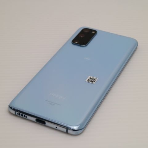 美品 SCG01 Galaxy S20 5G クラウドブルー 白ロム 50 美品 SCG01 Galaxy S20 5G クラウドブルー 白ロム 50