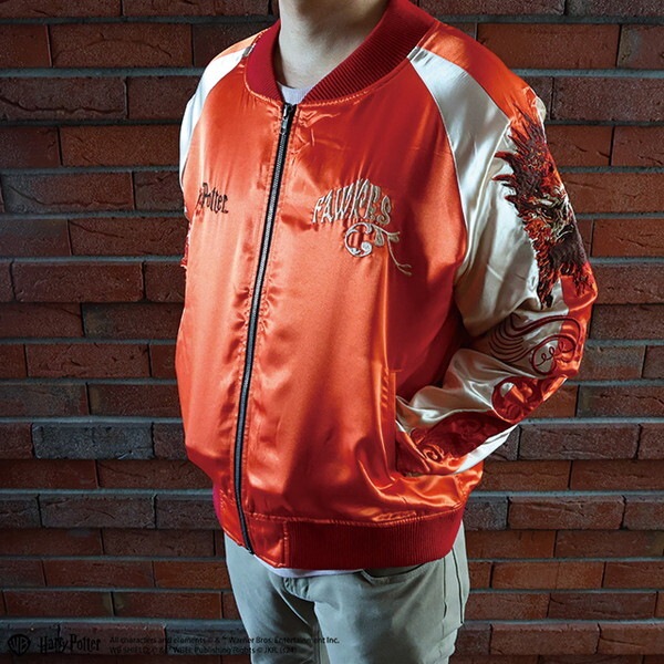 4105069800 ハリー・ポッター 不死鳥 スカジャン(L)