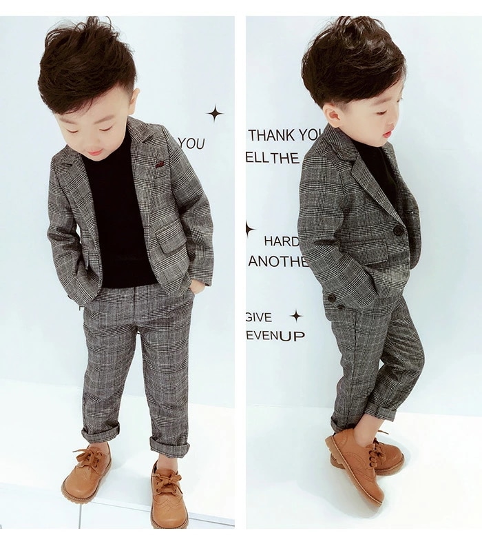 お得な7点セット 子供 スーツ 男の子 ネクタイ シャツあり チェック柄 キッズスーツ ジャケット＋ベスト＋ズボン 英国風 キッズ フォーマル キッズスーツ 子供服 楽天市場】子供スーツ チェック柄 6点セットアップ ジャケット＋