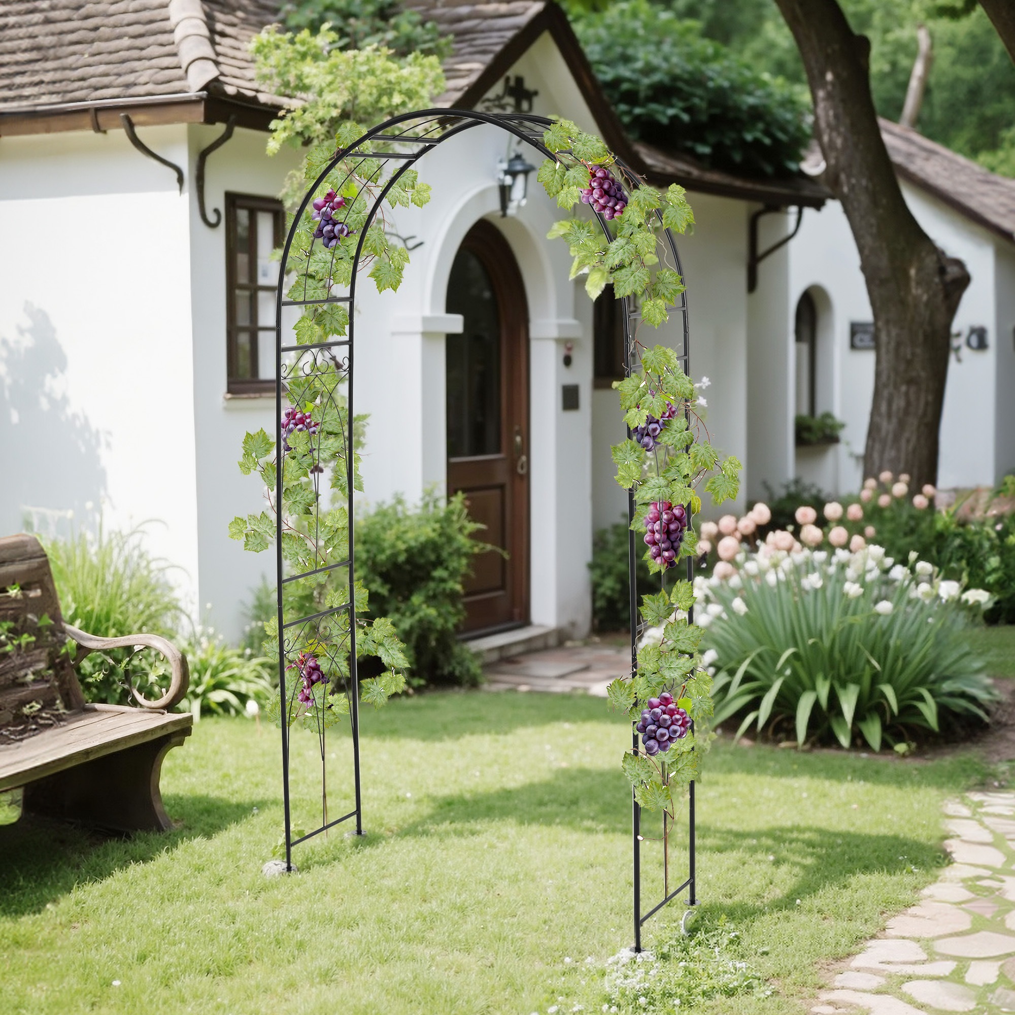 【国内発送M】1893【元SKU:N508P249373A】ガーデンアーチ ローズアーチ 園芸 ガーデニング用品 ガーデン ファニチャー スチール 鉄製 薔薇アーチ 外 園芸用品 アーチ ガーデニング 【国内発送M】1893【元SKU:N508P249373A】ガーデンアーチ ローズアーチ 園芸 ガーデニング用品 ガーデン ファニチャー スチール 鉄製 薔薇アーチ 外 園芸用品 アーチ ガーデニング