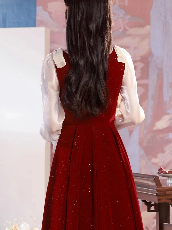 乾杯花嫁2025取得結婚証明書登録婚約ドレススカート女性宴会気質は通常着用可能 乾杯花嫁2025取得結婚証明書登録婚約ドレススカート女性宴会気質は通常着用可能