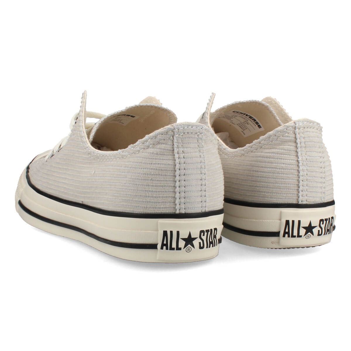CONVERSE ALL STAR CORDUROY OX ICE GRAY CONVERSE ALL STAR CORDUROY OX ICE GRAY