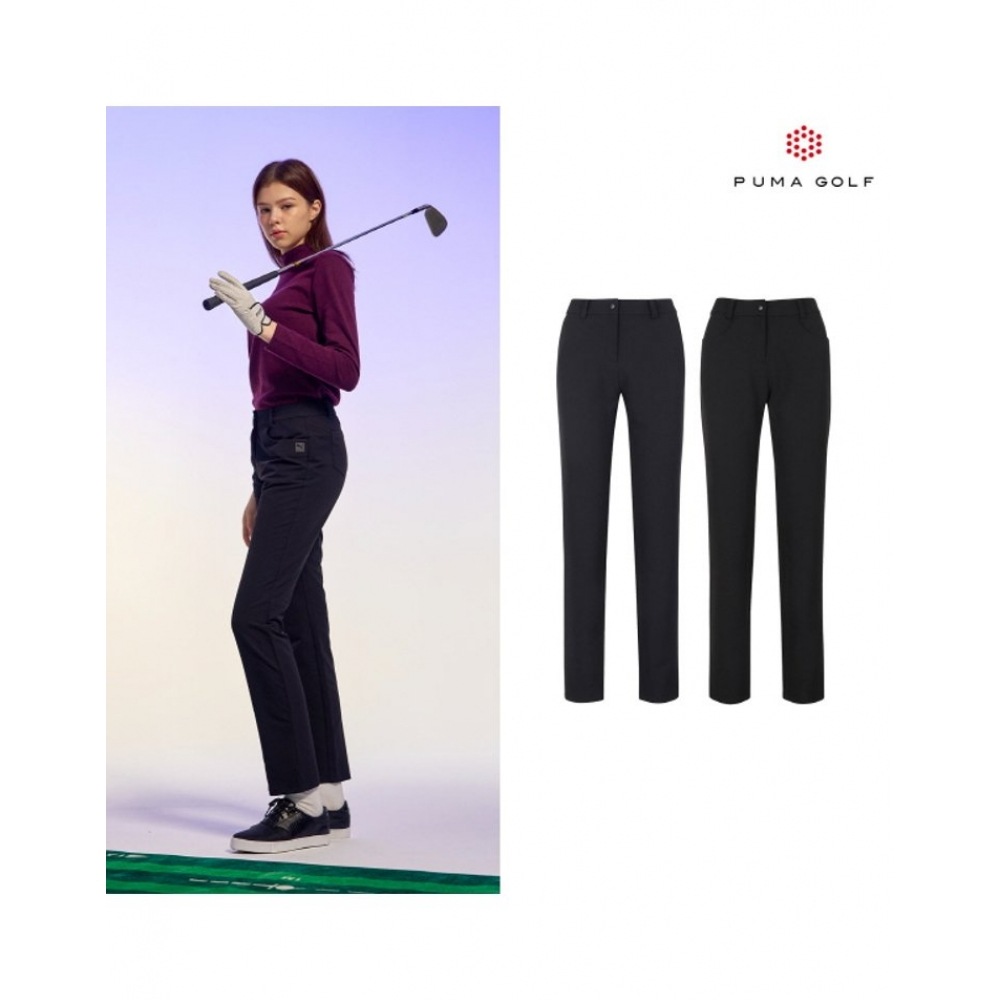 プーマゴルフ 24FW 起毛パンツ 2点セットレディース