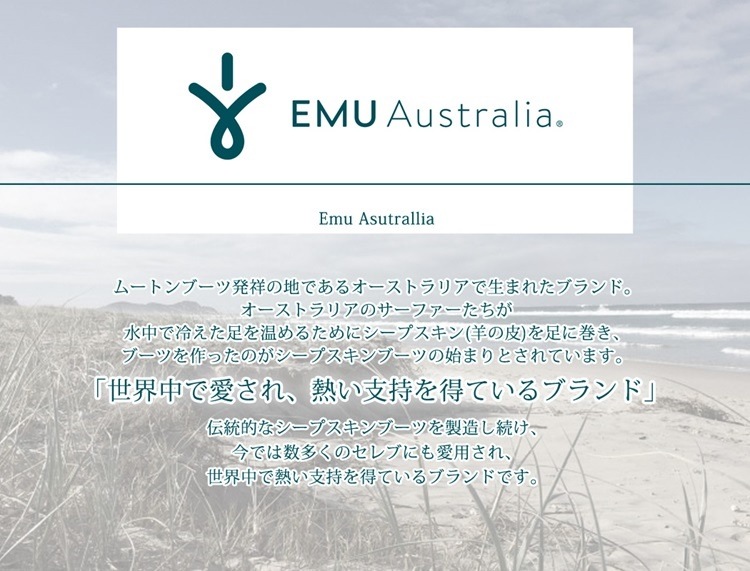 EMU ロン... : シューズ ムートンブーツ レディース 定番高品質