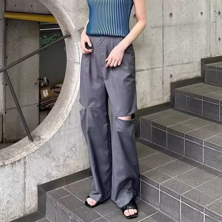 ボトムス パンツ ズボン ロングパンツ カジュアルパンツ ハイウエスト カットアウトデザイン ハイウエスト かわいい 大人可愛い きれいめ シンプル 上品 おしゃれ かっこいい カジュアル こなれ感 ボトムス パンツ ズボン ロングパンツ カジュアルパンツ ハイウエスト カットアウトデザイン ハイウエスト かわいい 大人可愛い きれいめ シンプル 上品 おしゃれ かっこいい カジュアル こなれ感