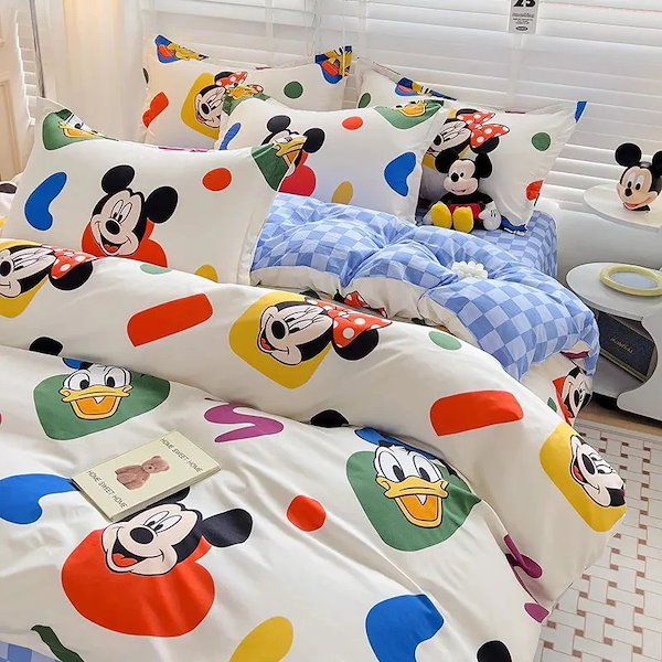 Qoo10] ミニー デイジーダッグ かわいい寝具3/