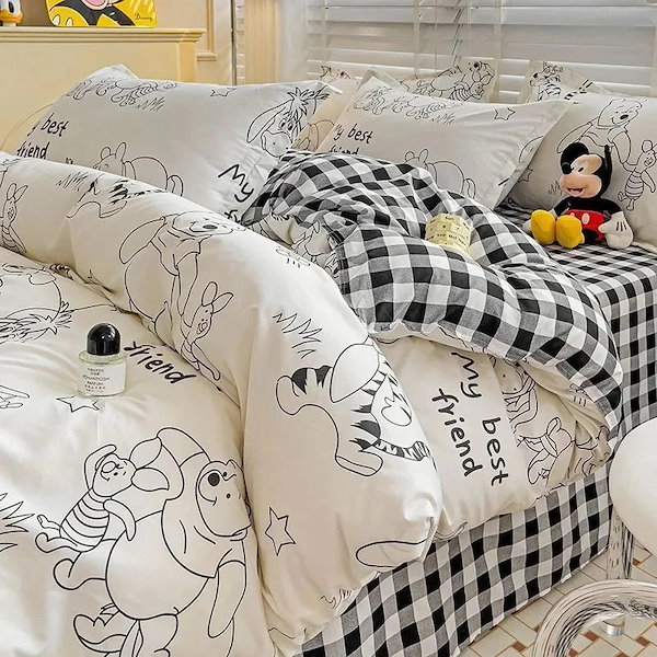 Qoo10] ミニー デイジーダッグ かわいい寝具3/