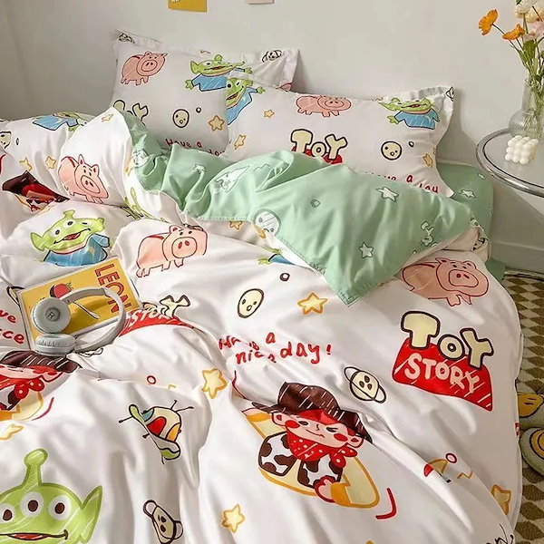 Qoo10] ミニー デイジーダッグ かわいい寝具3/