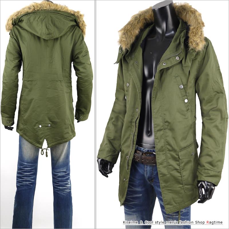 モッズコート メンズ コート ボア 裏ボア ファー ファー付き ミリタリーコート ミリタリー ハーフコート 暖か 冬 防寒 m-51 m-65 大きいサイズあり M L LL 3L 4L 5L A2