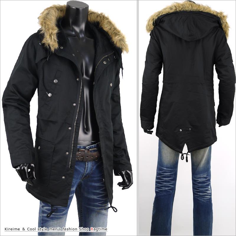 モッズコート メンズ コート ボア 裏ボア ファー ファー付き ミリタリーコート ミリタリー ハーフコート 暖か 冬 防寒 m-51 m-65 大きいサイズあり M L LL 3L 4L 5L A2
