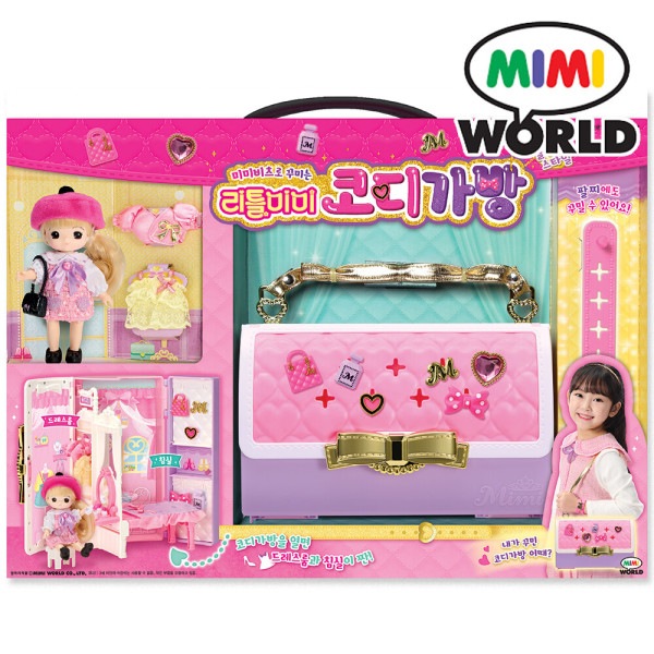 リトルミミ コーデバッグ キラキラスタイル / ぬいぐるみ フィギュア ハンドバッグ おもちゃ