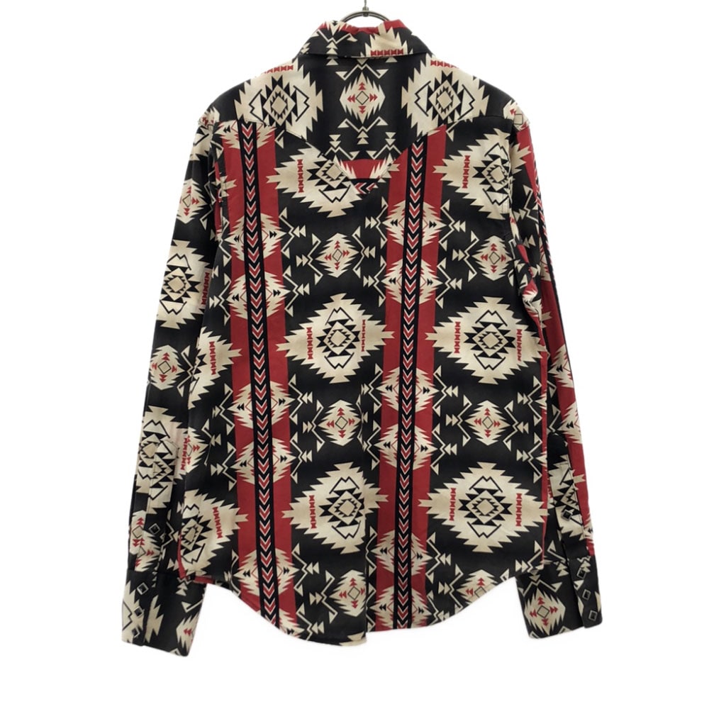 70s USA製 ネイティブ 長袖 ウエスタンシャツ 14.5 オールド ヴィンテージ メンズ 70s USA製 ネイティブ 長袖 ウエスタンシャツ 14.5 オールド ヴィンテージ メンズ