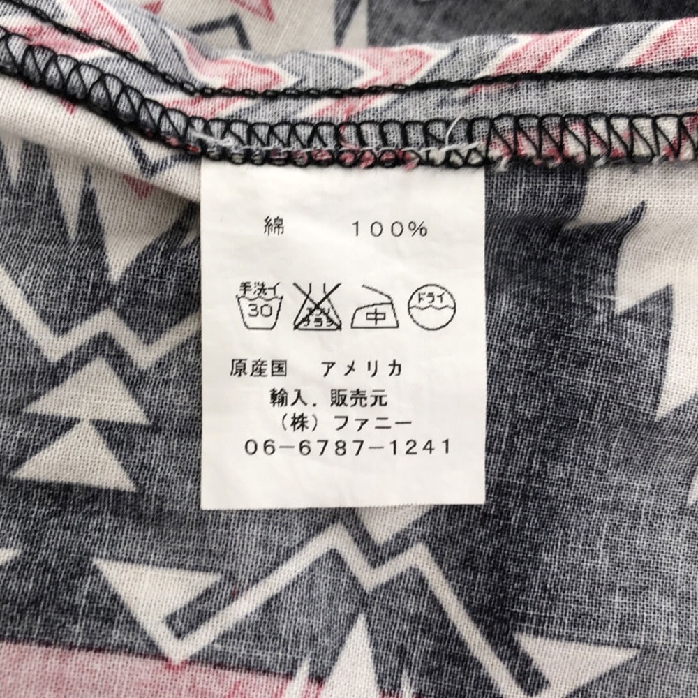 70s USA製 ネイティブ 長袖 ウエスタンシャツ 14.5 オールド ヴィンテージ メンズ 70s USA製 ネイティブ 長袖 ウエスタンシャツ 14.5 オールド ヴィンテージ メンズ