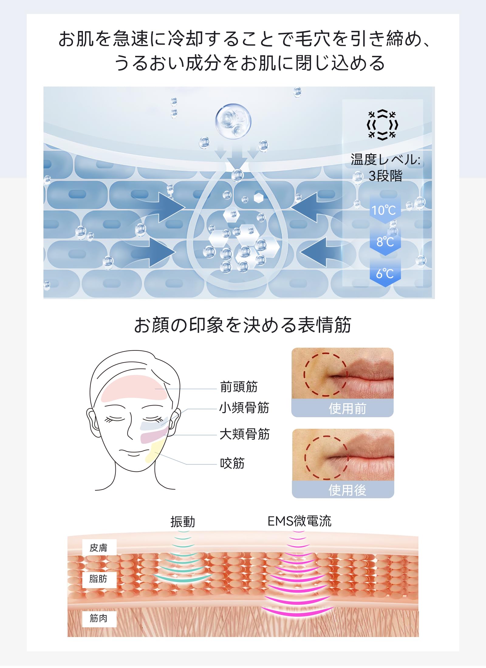 【美容家評価】ANLAN 温冷美顔器 PRO 1台9役 温冷ケア 3色光 多機能美顔器 ems 目元 口元 毛穴ケア 保湿ジェル 誕生日 クリスマス ギフト (ジェルセット) 【美容家評価】ANLAN 温冷美顔器 PRO 1台9役 温冷ケア 3色光 多機能美顔器 ems 目元 口元 毛穴ケア 保湿ジェル 誕生日 クリスマス ギフト (ジェルセット)