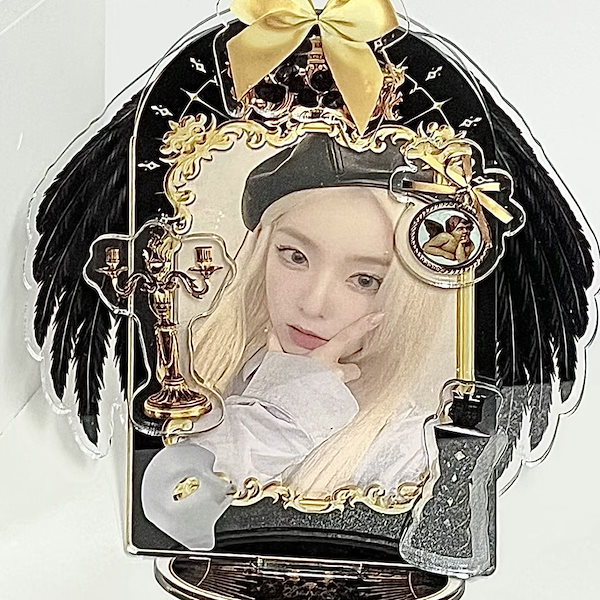Qoo10] アクリルフォトフレーム天使と悪魔カードス