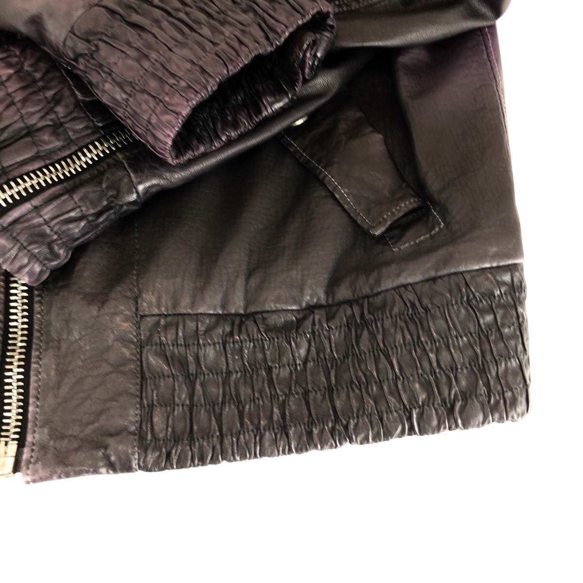 美品 サイズ46 パープル マルチカラー シルバー金具 レザー ライダースジャケット レザージャケット メンズ 500971 美品 サイズ46 パープル マルチカラー シルバー金具 レザー ライダースジャケット レザージャケット メンズ 500971