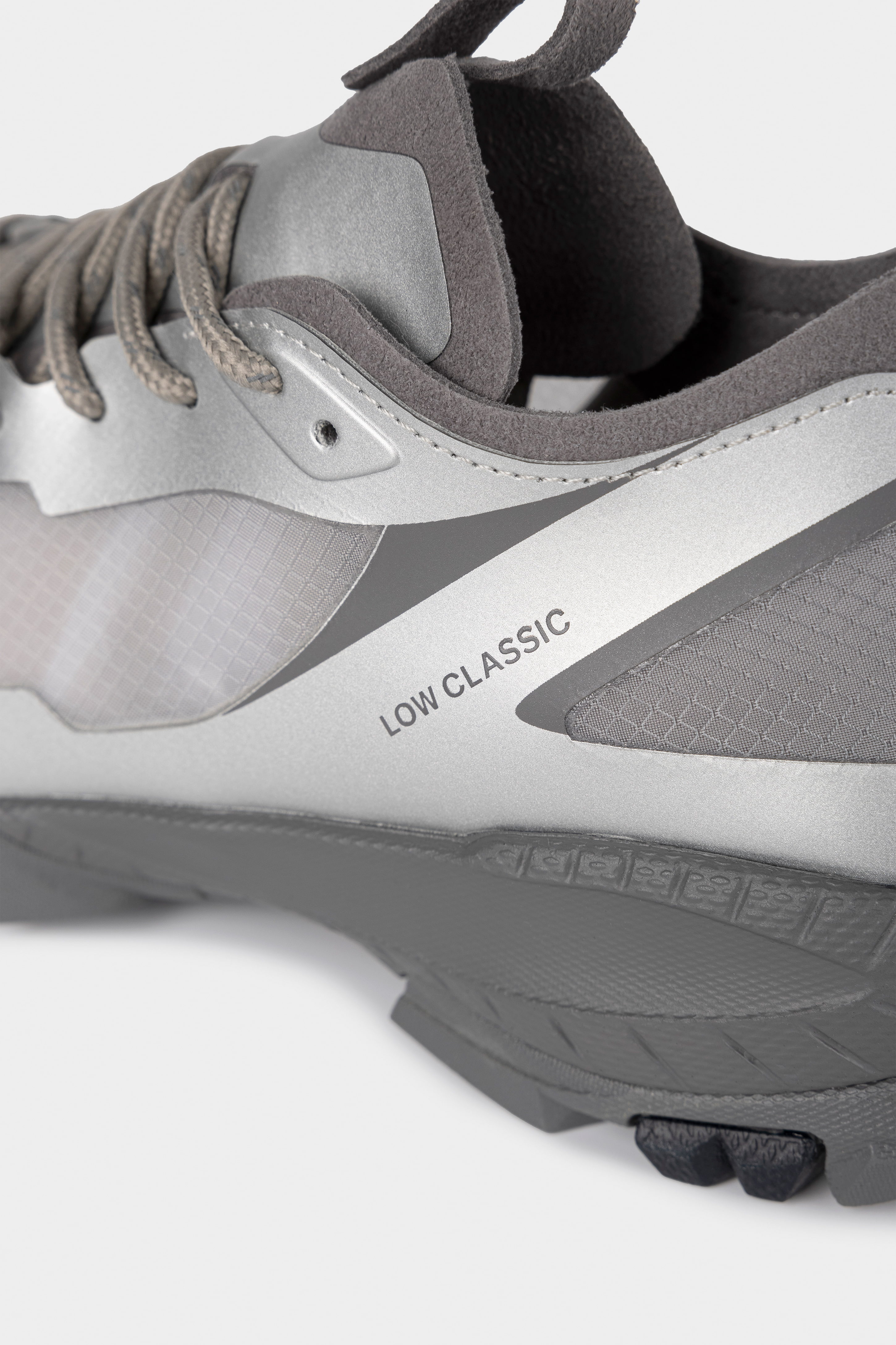 【LOW CLASSIC】 Lc T-1 VIBRAM SNEAKERS : SILVER 【LOW CLASSIC】 Lc T-1 VIBRAM SNEAKERS : SILVER