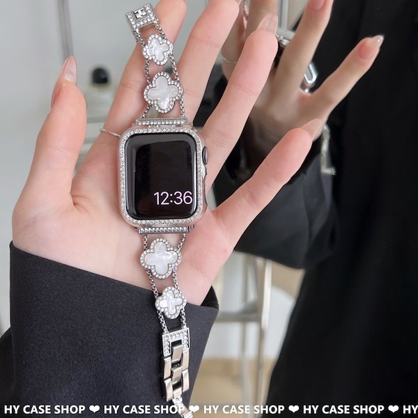 アップルウォッチバンド ステンレス カバー キラキラ ベルト