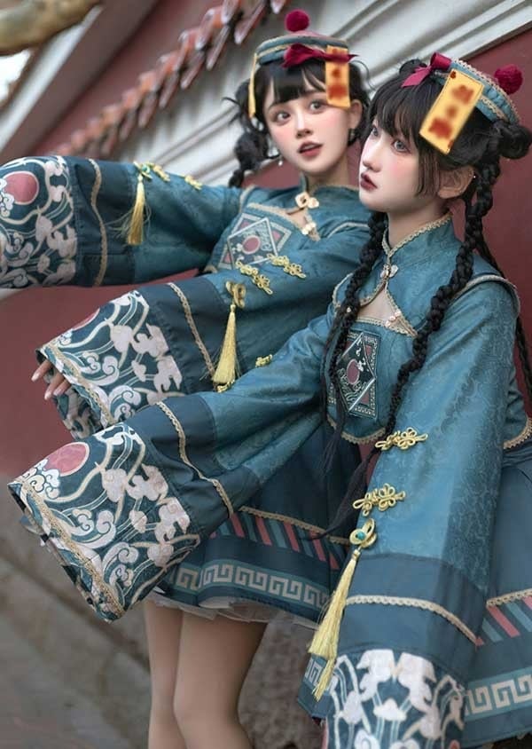 ハロウィン ロリータ 中華風 チャイナ キョンシー ゾンビ コスチューム チャイナ服 レディース ワンピース ジャンパースカート 可愛い かわいい ゴスロリ 仮装 コスプレ 学園祭 文化今日は30パー ハロウィン ロリータ 中華風 チャイナ キョンシー ゾンビ コスチューム チャイナ服 レディース ワンピース ジャンパースカート 可愛い かわいい ゴスロリ 仮装 コスプレ 学園祭 文化今日は30パー