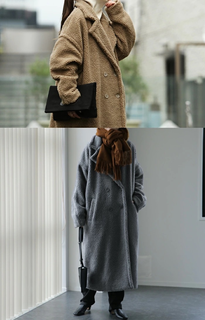 包まれ『 ボアアウター 』ボアコート レディース ボアコート アウター ロングコート ロング ダブル チェスター 襟 もこもこ 高見え ボアジャケット ロング 長い コクーン ドロップショルダー ゆっ 包まれ『 ボアアウター 』ボアコート レディース ボアコート アウター ロングコート ロング ダブル チェスター 襟 もこもこ 高見え ボアジャケット ロング 長い コクーン ドロップショルダー ゆっ