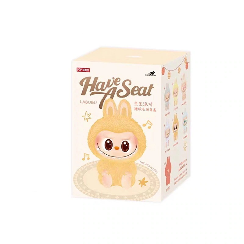 公式正規品POP MART ラブブ THE MONSTERS Have a Seat ガチャポンブラインドボックスマカロンぬいぐるみフィギュアサプライズギフト