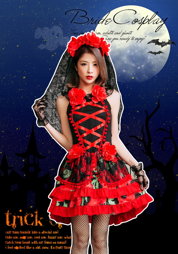 ハロウィン コスプレ 花嫁 衣装 ゾンビ コスチューム 魔女 ゴスロリ ワンピース コスプレ衣装 レディース 花嫁ゾンビ コスチューム mdprevattcaulkingandwaterproofing.com